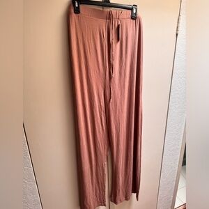 SKIMS Soft Lounge Pants 2X NWT 🤎 Cozy Lounge Sleepwear Wide Leg